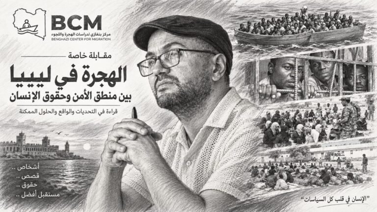مقابلة خاصة حول الهجرة في ليبيا بين الأمن وحقوق الإنسان مع طارق لملوم